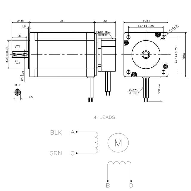 brake stepper motor (3) brake stepper motor (3)