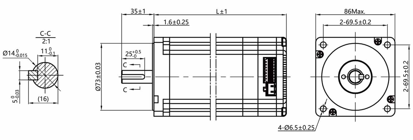Nema 34 Integrated Stepper Motor Nema 34 Integrated Stepper Motor