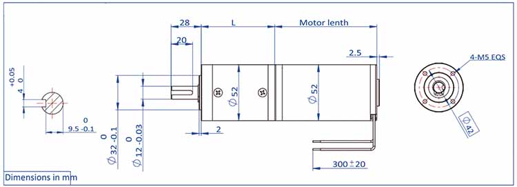 52ZYT Brushed Dc Planetary Gear Motor 52ZYT Brushed Dc Planetary Gear Motor