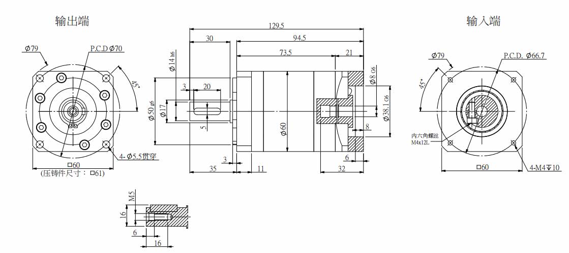Planetary Gear BLDC Motor -L2 Planetary Gear BLDC Motor -L2