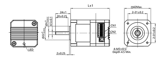 JKISC42 Integrated Stepper Motor JKISC42 Integrated Stepper Motor