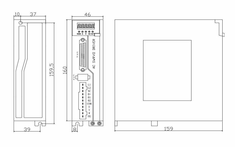 S2 Series AC Servo Motor Drive