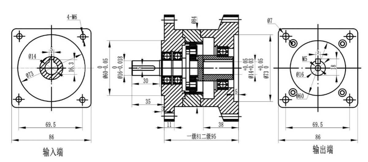 nema 34 stepper motor gearbox