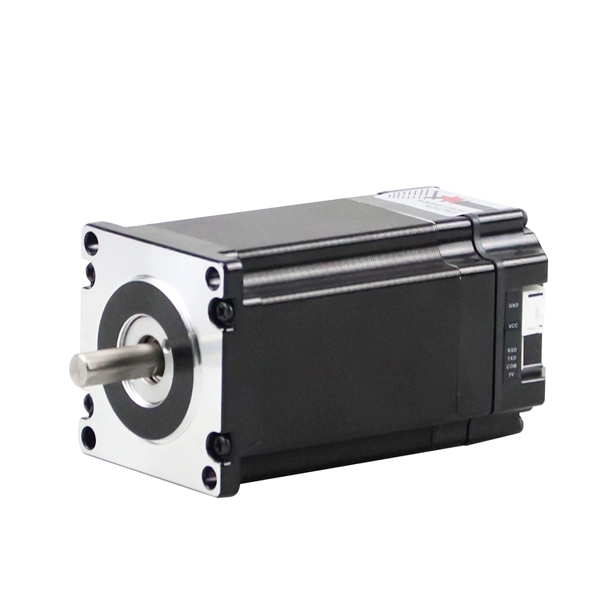 Integrated stepper motor