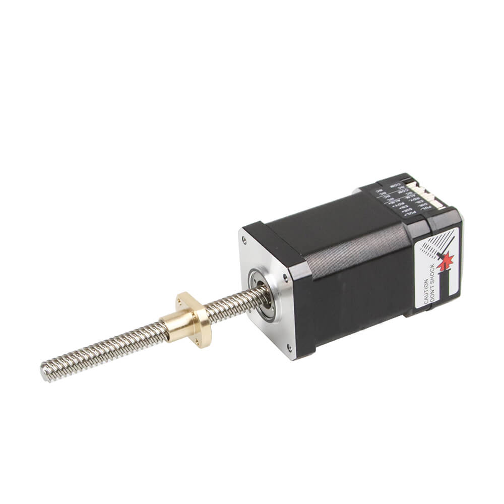 Moteur Pas à Pas Linéaire Mini - 2 Phases, 4 Fils, Avec Curseur 20 Mm - Pour Projets DIY, Impression 3D, Bricolage