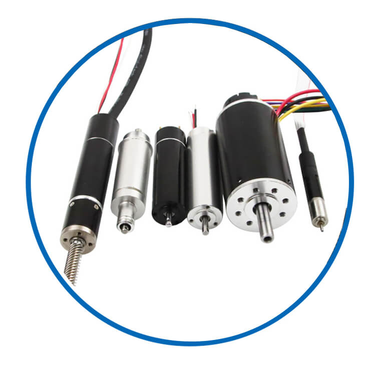 Fabricante de motor DC sem coroa