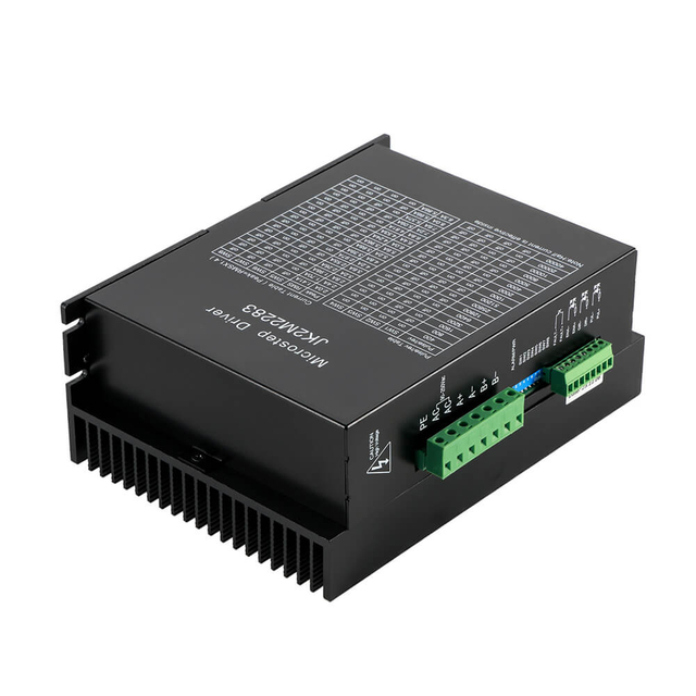 Драйвер крокавага рухавіка з адкрытым контурам