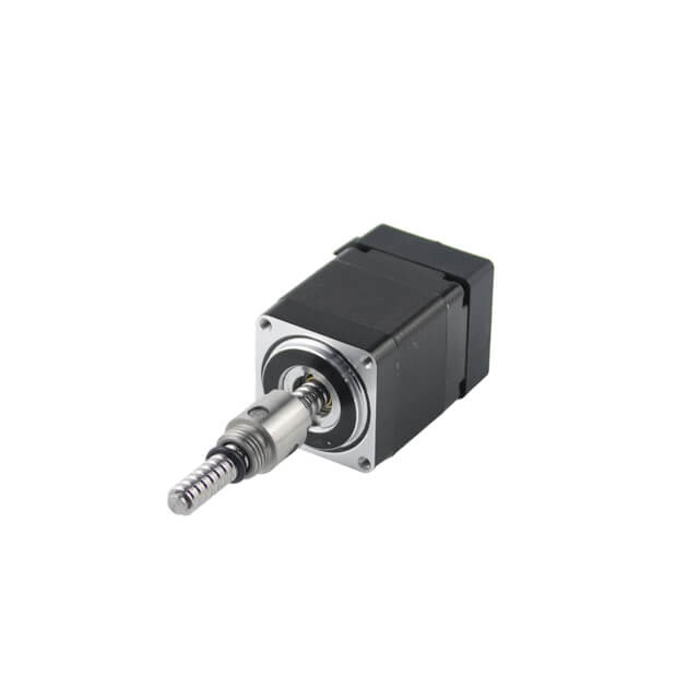 integrated linear stepper motor