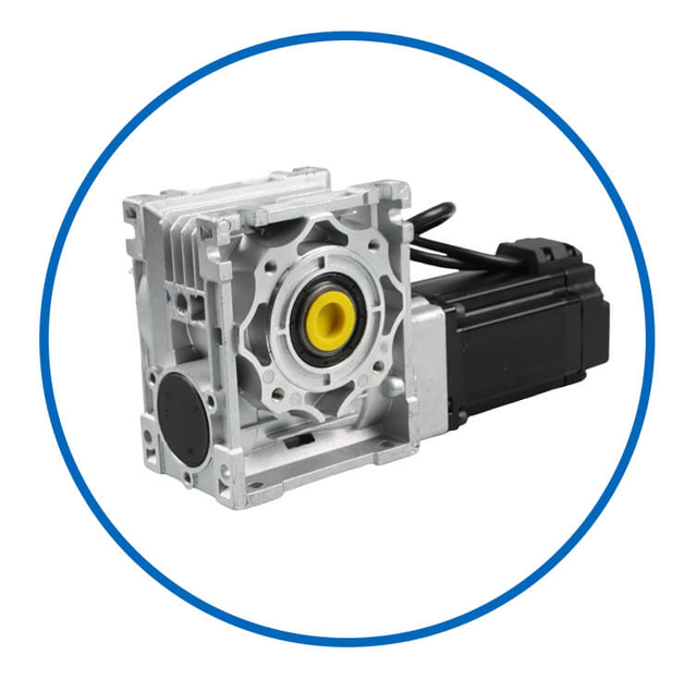 Nema 24 Worm Geared Stepper Motor