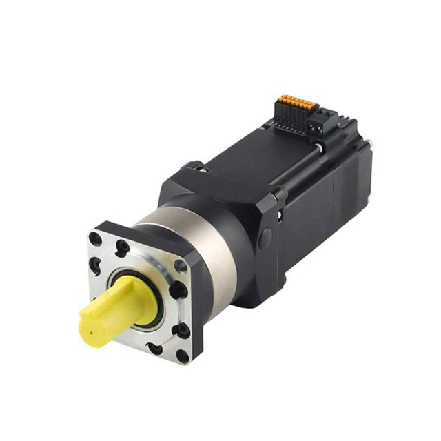 Integrated geared dc servo motor