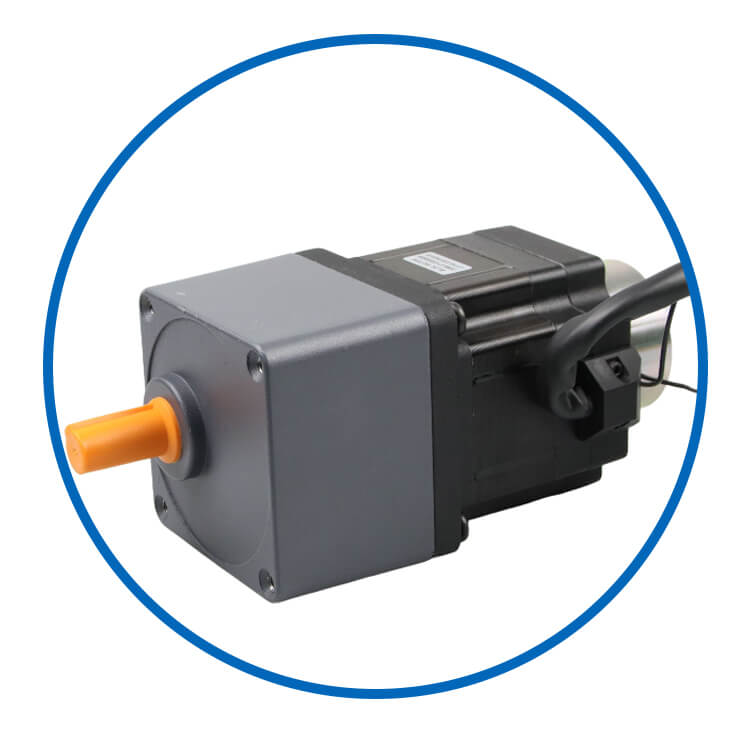 Brushless dc motor with gearbox
