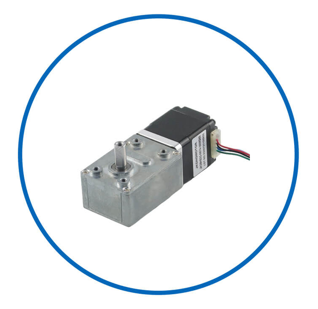 Nema 11 worm geared stepper motor