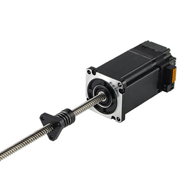 linear stepper motor with built in driver