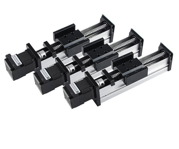 統合されたモジュールの直線運動