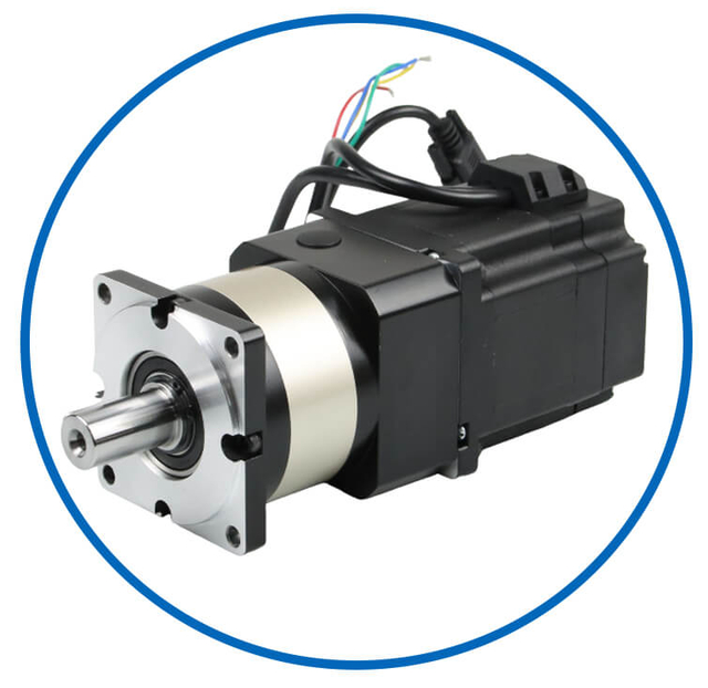 Geared Stepper Motor with Encoder