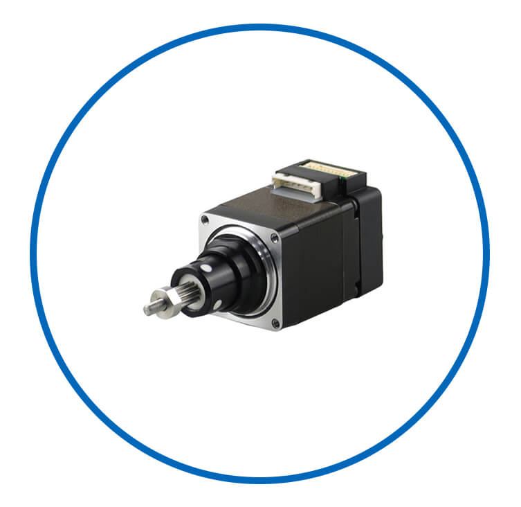 Linear Actuator with integrated stepper motor