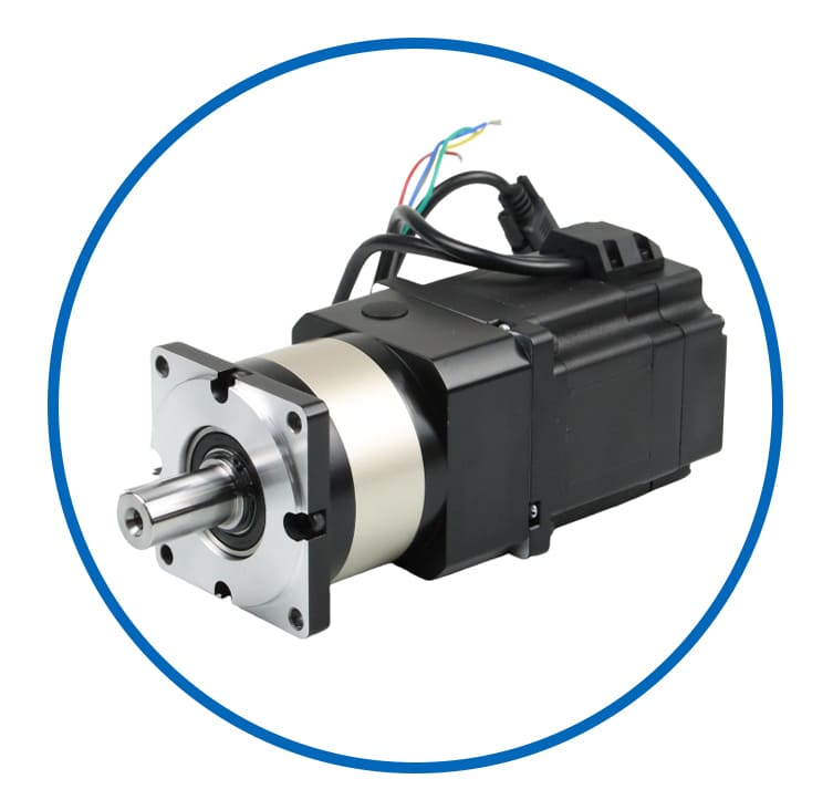 stepper motor with gearbox