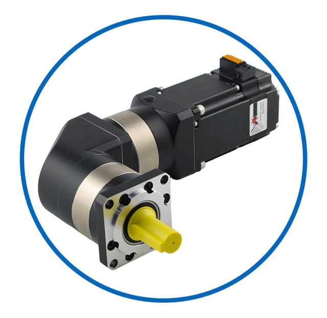 geared integrated servo motor