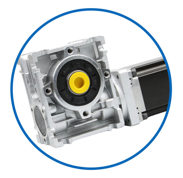 Nema 34 Worm Geared Stepper Motor