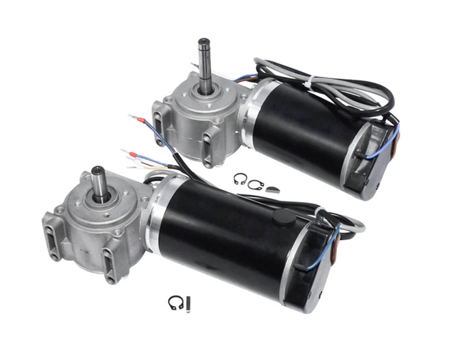 worm geared brushed motor