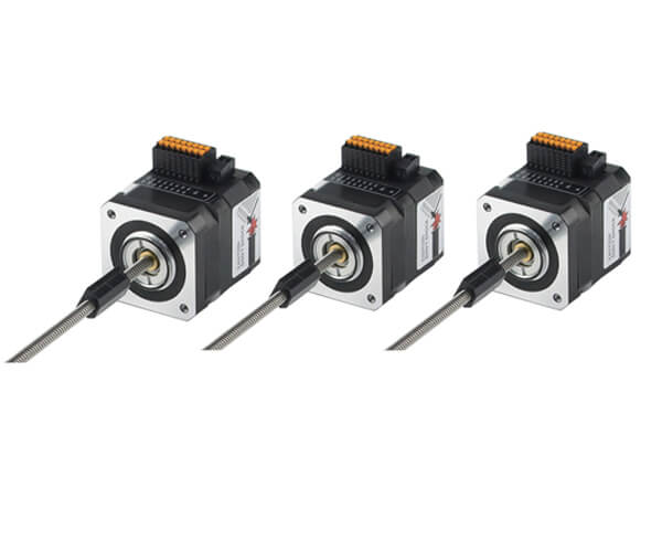 外部リードスクリューステッピングモーター