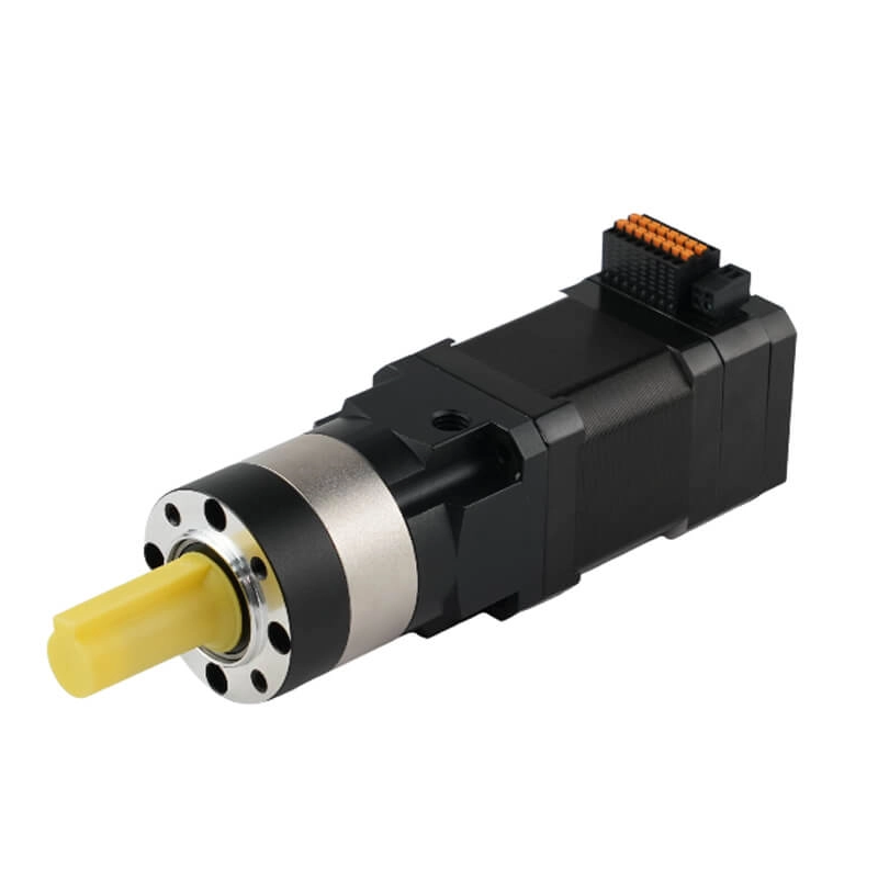 integrated stepper motor with gearbox